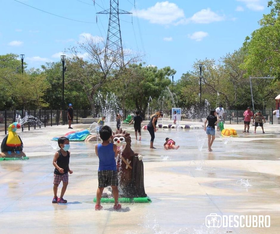 Splash Pad es un nuevo atractivo en la ciudad, ubicado en el Parque Lineal “Los Paseos” 