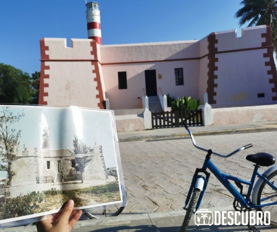 Una de las opciones para recorrer Sisal es realizar un tour en bicicleta por la ciudad.