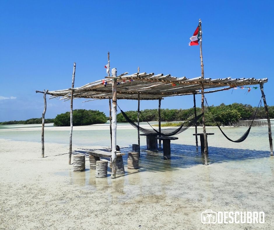 Chuburná es una hermosa isla ubicada entre los manglares, la cual cuenta con columpios, hamacas y área para disfrutar de alimentos