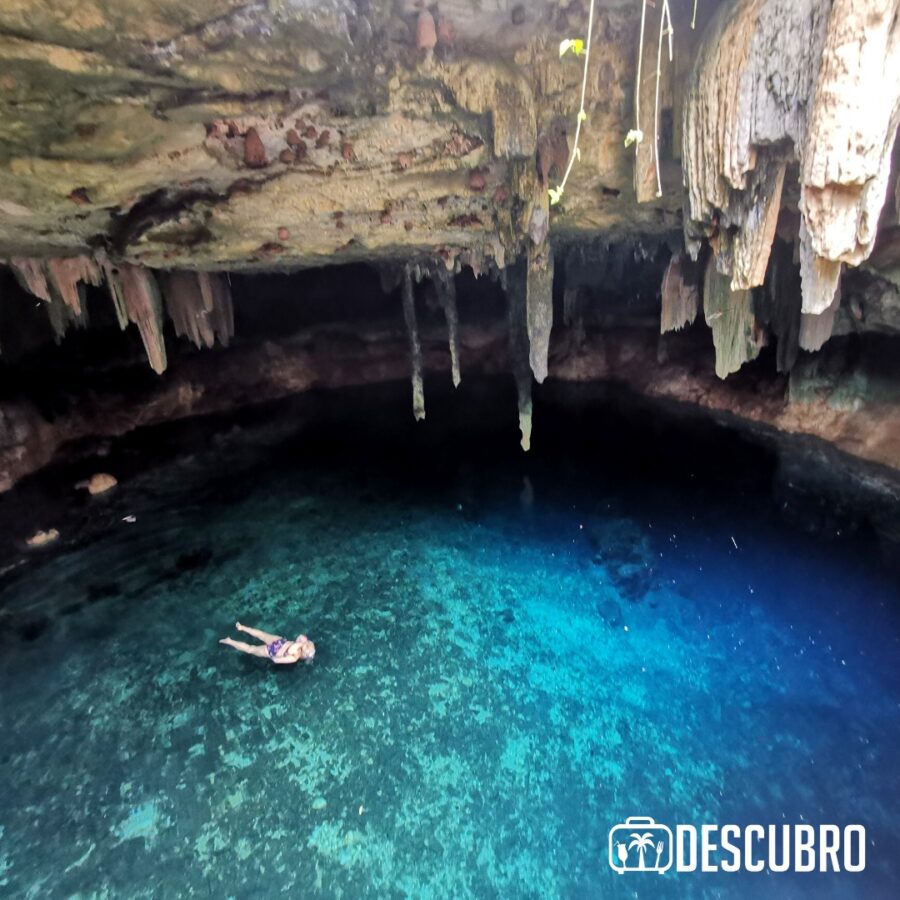 A 40 minutos de Mérida y cerca de Mucuyché, se encuentra el cenote de Kankirixche, un cenote de tipo caverna
