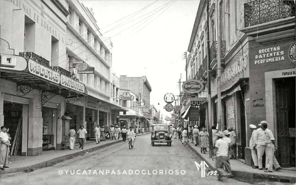 Así  se veía Mérida en el pasado